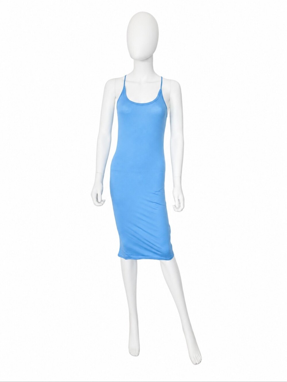 HUMANOID | 'Hadewych' Blue Midi Slip Dress in Size Small NWT